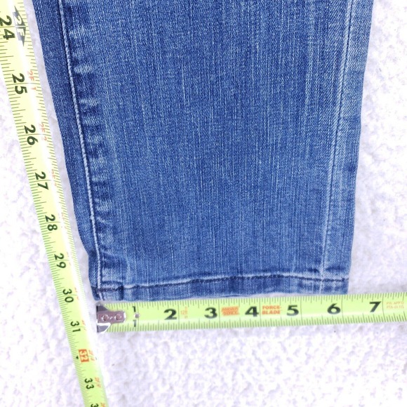 G-Star RAW Midge Straight Original Womens Size 25 Low Rise Soft Denim Pants - Picture 4 of 10